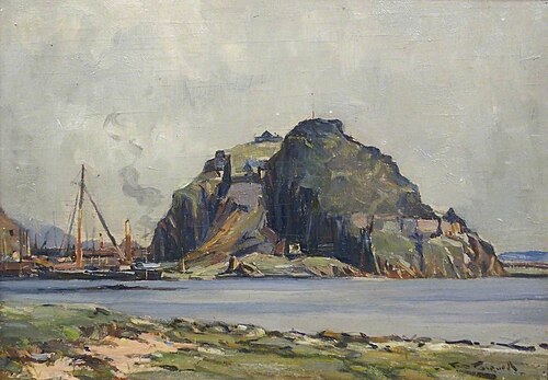 Dumbarton Rock, 1910, Robert D. Pasquoll