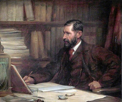 Professor Sir William Abbot Herdman (1859–1924), DSc, LLD, FRS, FLS, Chair of Natural History, Unive, 1905, Robert Duddingstone Herdman
