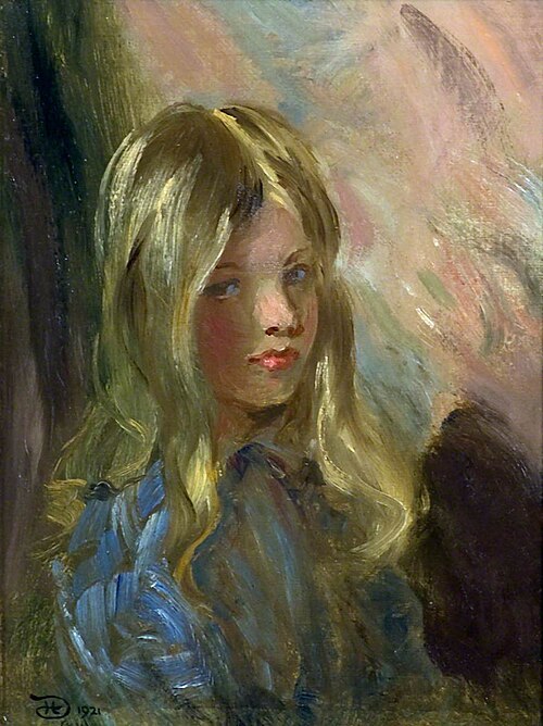 Jessie McTavish, 1921, Robert Duddingstone Herdman