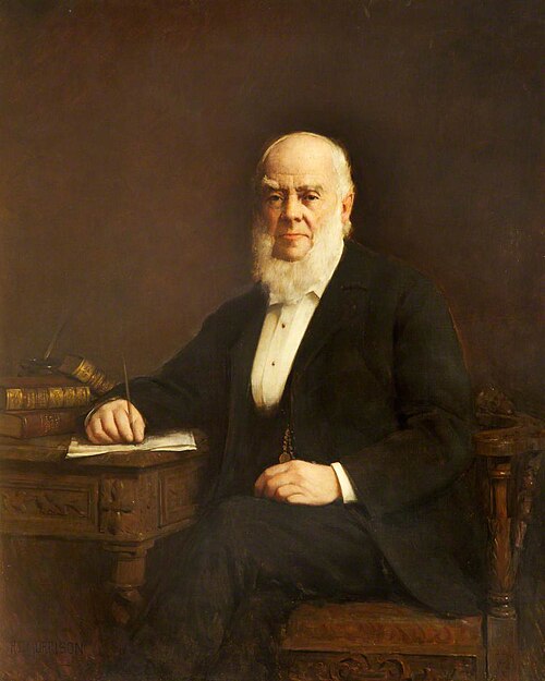 Sir James Allanson Picton (1805–1889), 1889, Robert Edward Morrison