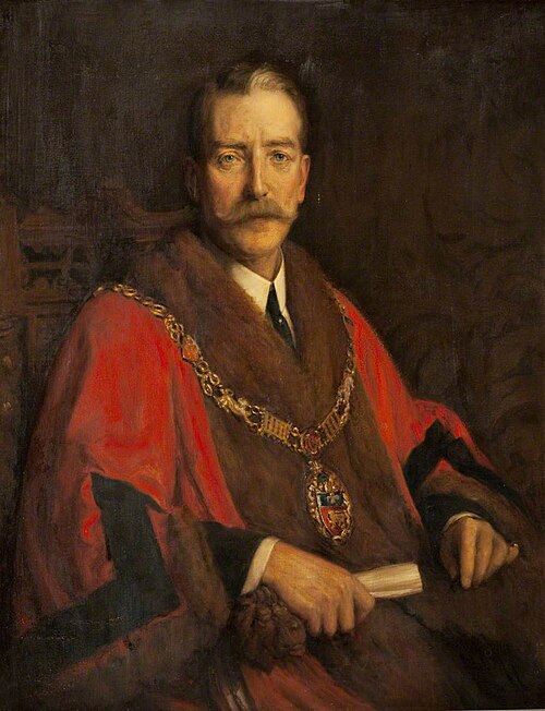 Alderman W. N. Briggs, JP, DL, 1919, Robert Edward Morrison