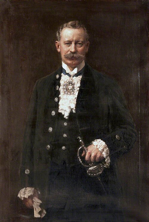Alderman Edward Russell-Taylor (1864–1939), 1921, Robert Edward Morrison
