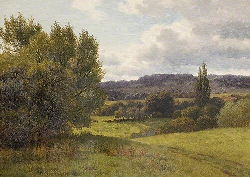 Landscape with Trees, , Henry Cheadle