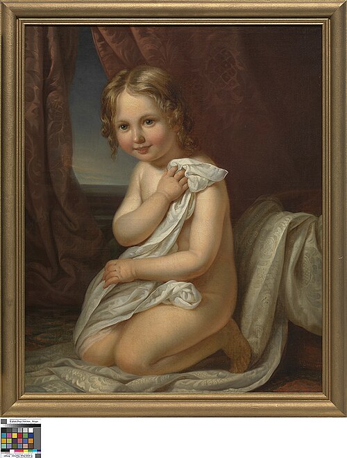 Knielend kind, 1804, Adrianus Wulffaert