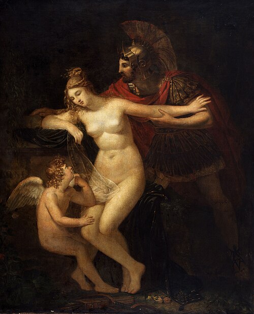 Mars and Venus, 1832, Adrianus Wulffaert