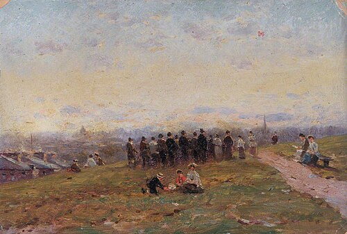 Kite Flying, Parliament Hill, , Robert Finlay McIntyre