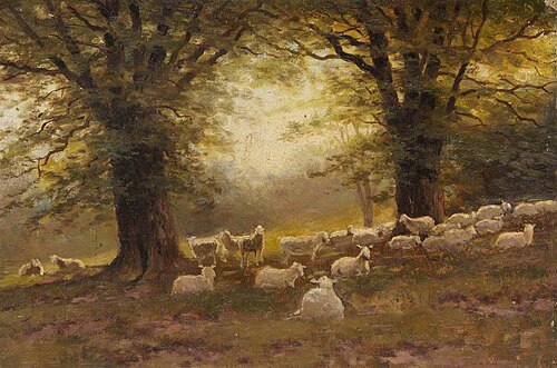 East Heath, Sheep under Trees, , Robert Finlay McIntyre