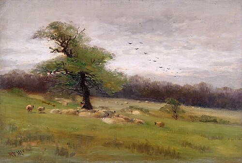 View towards Kenwood from the Heath, , Robert Finlay McIntyre