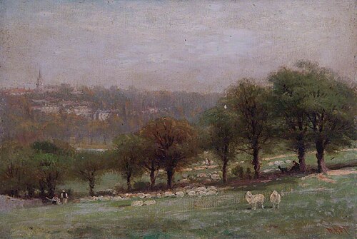 Looking towards Highgate, , Robert Finlay McIntyre