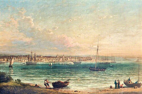 View of Liverpool, c.1811, , Henry Freeman James