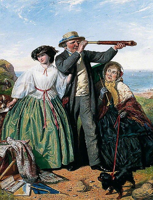 Looking for the Mail Packet, 1861, Henry Garland