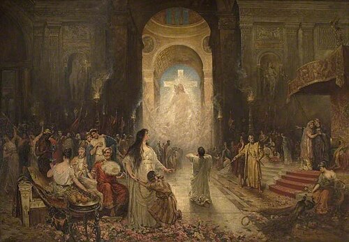 The Sign of the Cross, 1897, Davidson Knowles
