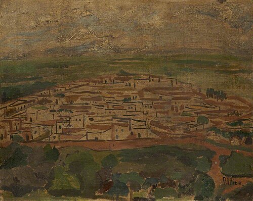 Algerian Landscape, 1915, Lena Pillico