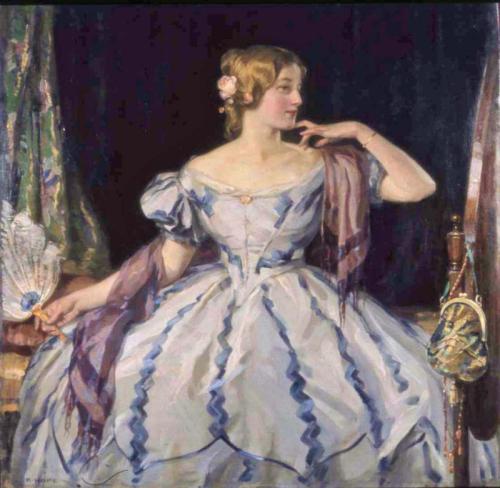 A Victorian Debutante, 1922, Robert Hope
