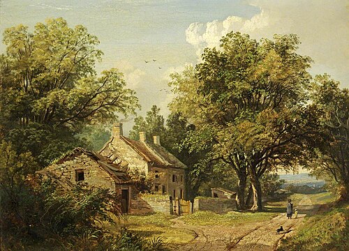 Landscape, 1852, Henry Hewitt
