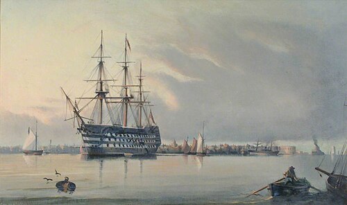 HMS 'Victory', 1862, , Henry J. Morgan