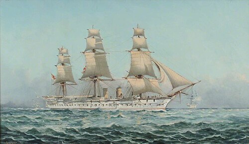 HMS 'Boadicea', 1892–1894, , Henry J. Morgan