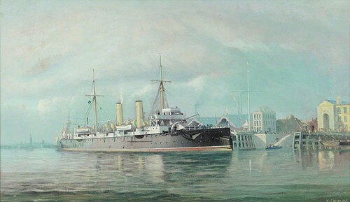 HMS 'Fox', 1896–1898, , Henry J. Morgan