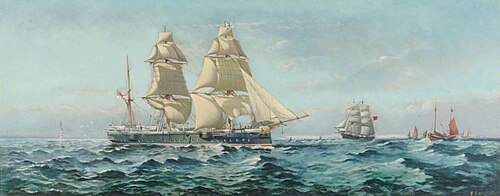 HMS 'Comus', 1899, , Henry J. Morgan