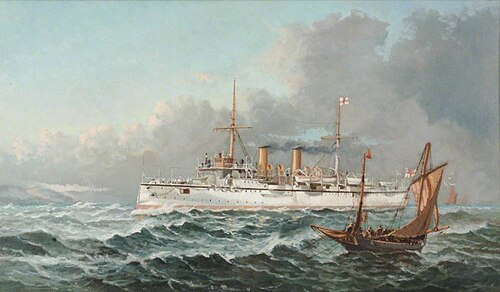 HMS 'Bonaventure', 1894–1895, , Henry J. Morgan