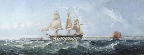 HMS 'Britannia', 1899, Henry J. Morgan