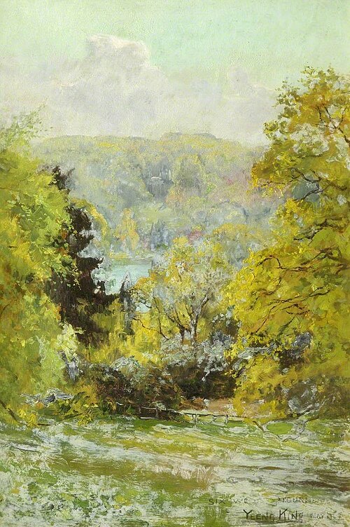 Six Wells, Stourhead, 1923, Yeend King