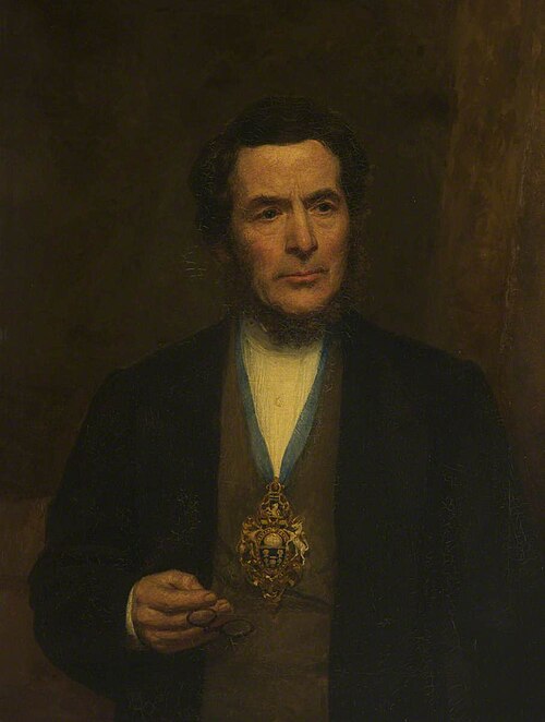 Alderman Thomas Davies, JP, , Henry Measham