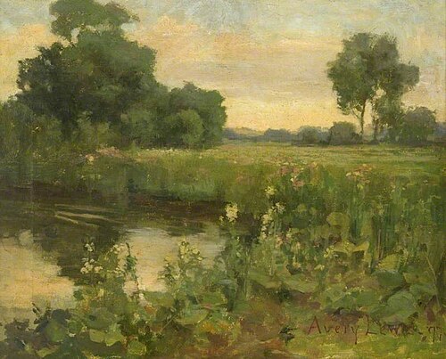 Berkshire Landscape, 1897, Leonard Avery Lewis