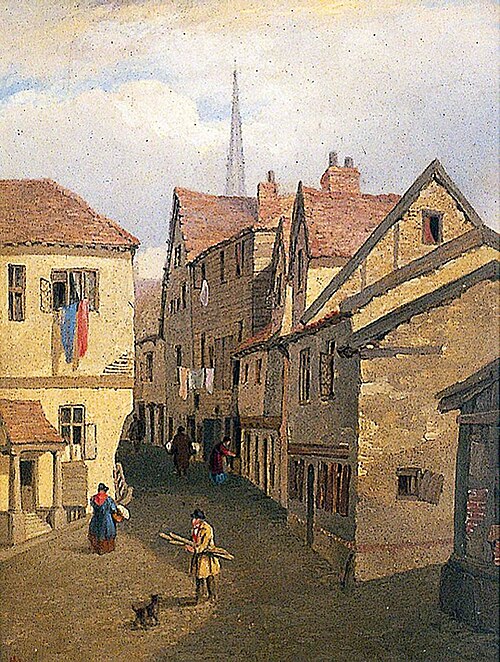 Old Houses, Elm Hill, Norwich, , Henry Ninham