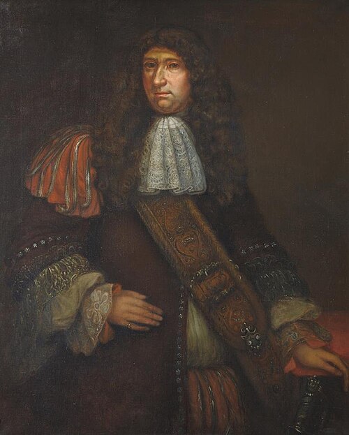 Portrait of a Man, probably Sir George Downing (1624-1684), after Thomas Smith (d. 1691), 1872, Robert M. Pratt