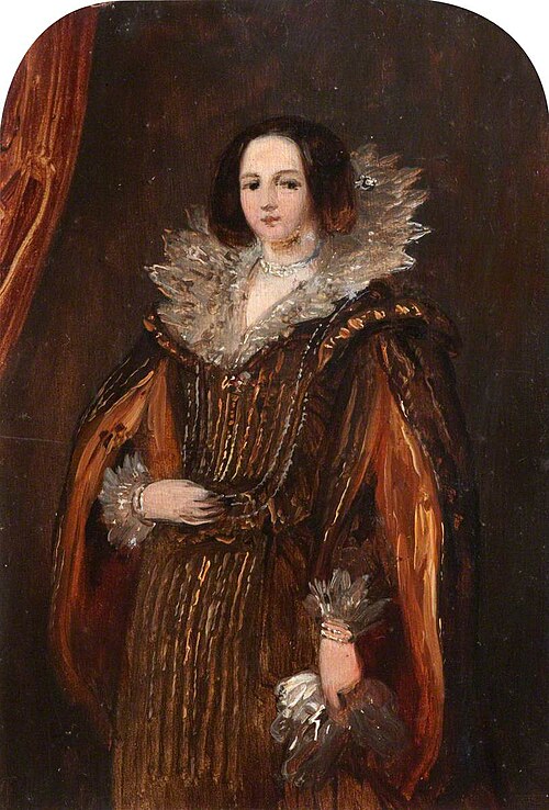 Woman in a Burgundy Dress, , Robert McInnes