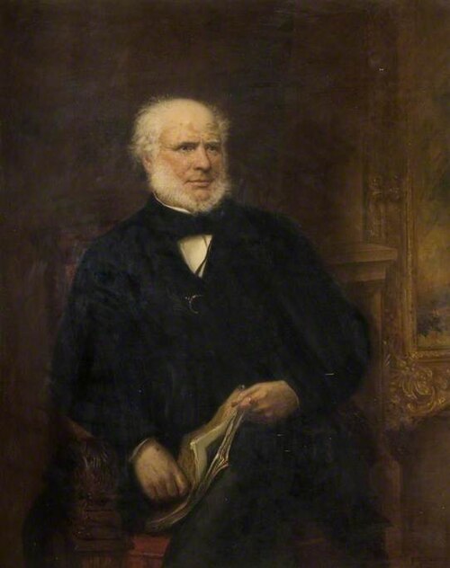 Portrait Of Joseph Gillot, 1872, Henry Turner Munns