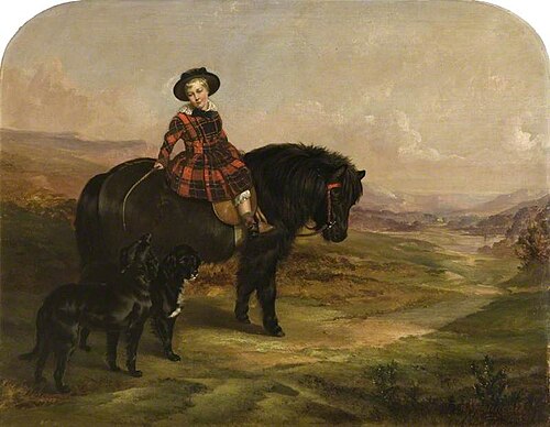 Sir Claude Champion de Crespigny (1847–1935), 4th Bt, 1852, Robert Nightingale