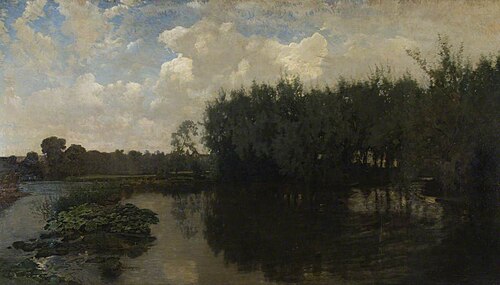 An East Lothian River, 1910, Robert Noble
