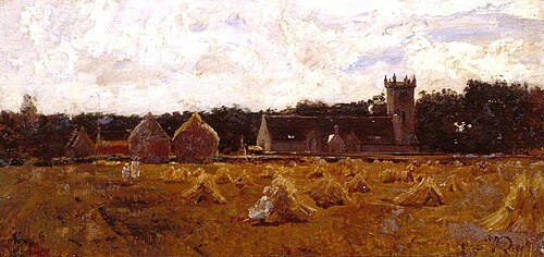 Dirleton Church, East Lothian, 1912, Robert Noble