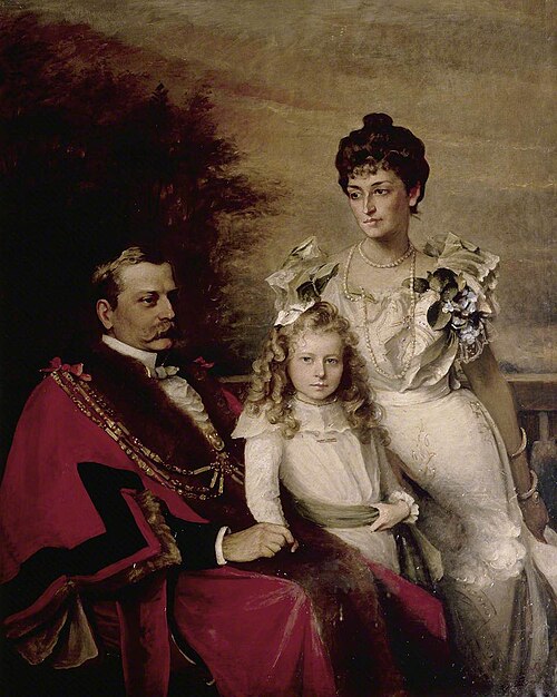Sir John George Blaker and Family, 1900, Henry Weigall