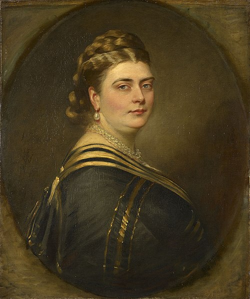 Princess Mary Adelaide, Duchess of Teck (1833-1897), 1873, Henry Weigall