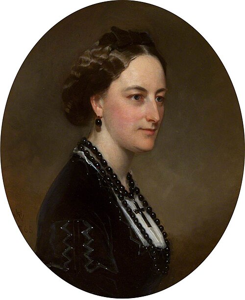 Rosa Louisa Bastard, Mrs Edmund George Bankes (1827-1878), 1865, Henry Weigall