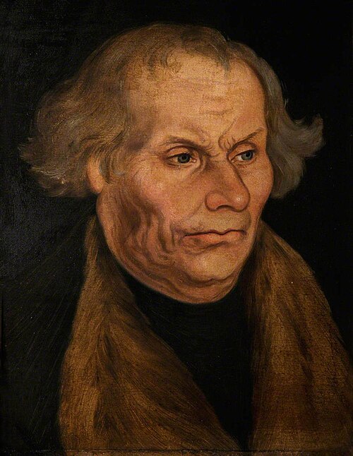 Hans Luther (1459-1530) (after Lucas Cranach the elder), 1854, Robert Scott Tait