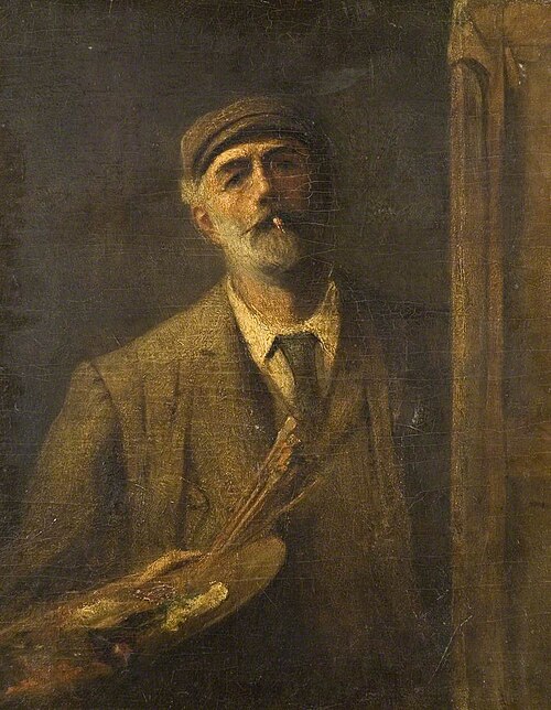 Self Portrait, 1906, Robert Stuart Clouston