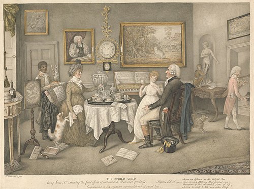 The Spoiled Child, Scene I, 1802, Lewis Vaslet
