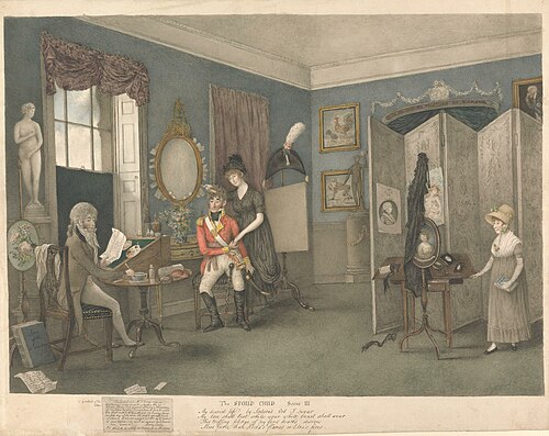 The Spoiled Child, Scene III, 1802, Lewis Vaslet