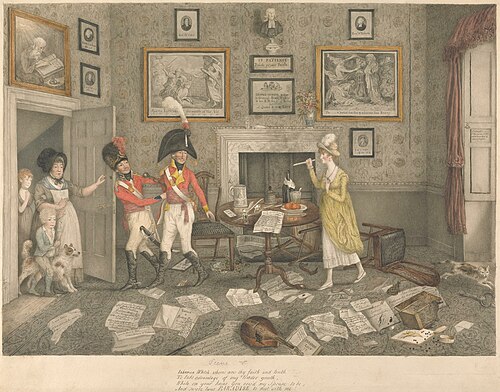The Spoiled Child, Scene V, 1802, Lewis Vaslet