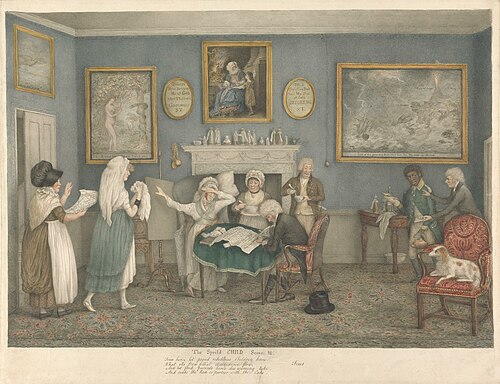 The Spoiled Child, Scene VI, 1802, Lewis Vaslet