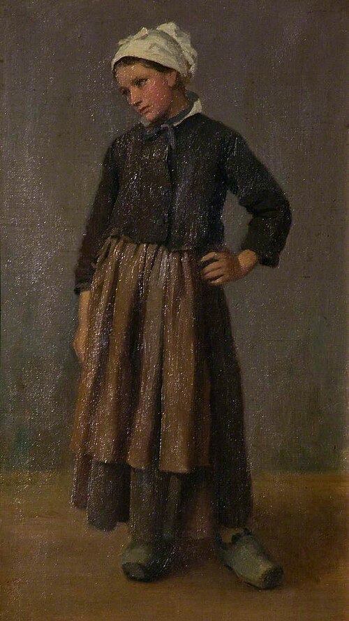 Breton Girl, , Herbert Wilson Foster