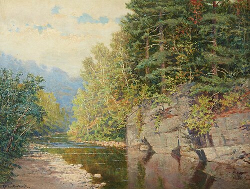 River Scene, , Robert Ward Van Boskerck