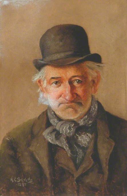 Portrait of a Man, 1895, Albert George Stevens