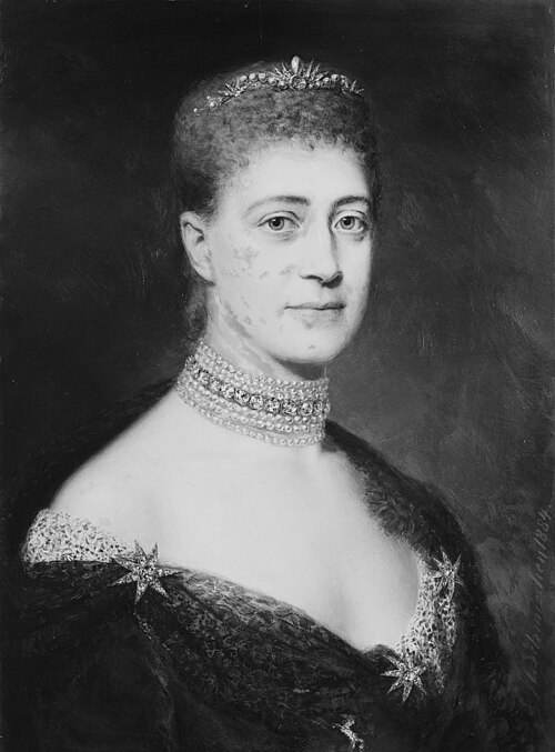Princess Frederica of Hanover, Baroness von Pawel-Rammingen (1848-1926), 1884, Hermann Schmiechen