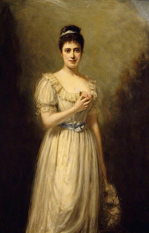 Margaret McEwan, The Hon. Mrs Ronald Henry Fulke Greville, DBE (1863-1942), 1889, Hermann Schmiechen