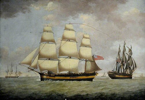 The 'Thornton', 1781, Robert Willoughby